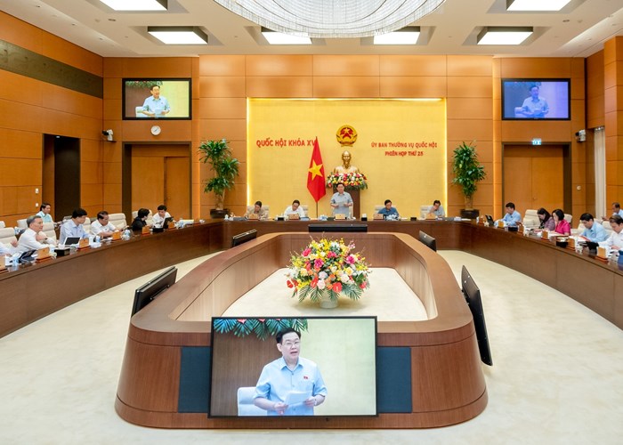 Khai mạc phiên họp thứ 25 của Ủy ban Thường vụ Quốc hội - Anh 2