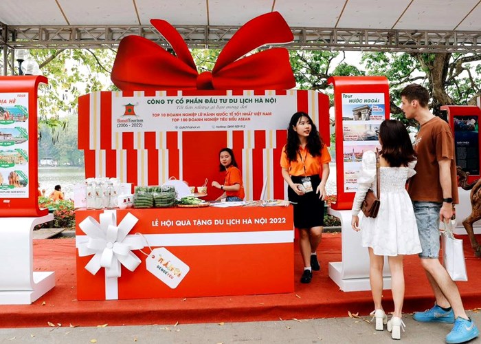 Không gian giới thiệu Ẩm thực Hà Nội năm 2023 - Anh 2