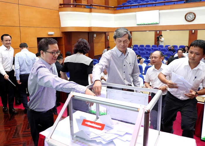 Bộ VHTTDL tổ chức Hội nghị lấy phiếu tín nhiệm đối với chức danh Bộ trưởng, Thứ trưởng - Anh 5