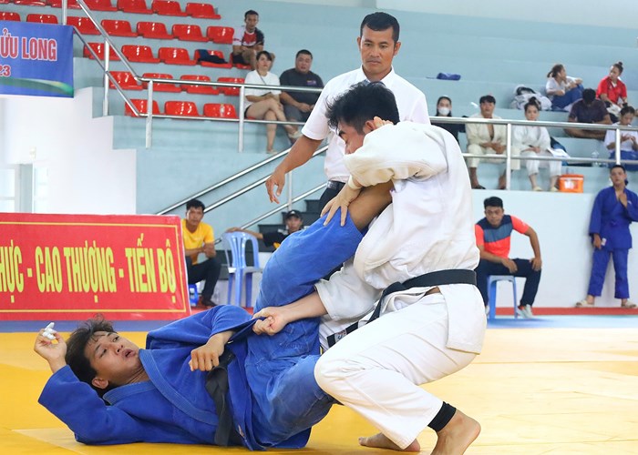 Hậu Giang: Hơn 100 vận động viên tranh tài môn Judo tại Đại hội Thể thao ĐBSCL - Anh 1