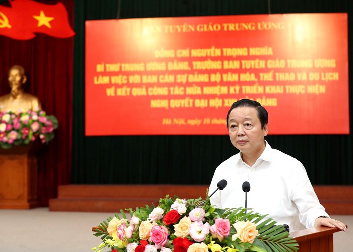Nửa nhiệm kỳ triển khai Nghị quyết Đại hội XIII của Đảng về xây dựng, phát triển văn hoá, con người Việt Nam: Hiện thực hoá khát vọng xây dựng đất nước hùng cường - Anh 6