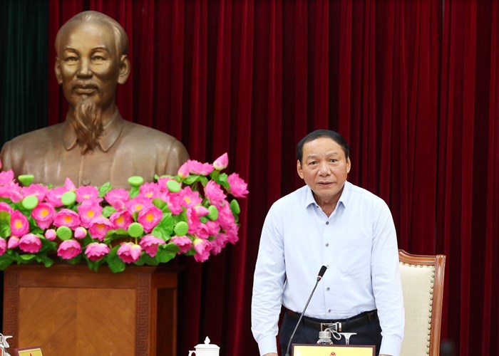 Bộ trưởng Nguyễn Văn Hùng:  Các hoạt động kỷ niệm cần chuyển tải thông điệp về vai trò, dấu ấn quan trọng của văn hoá - Anh 1
