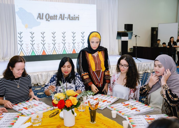 Giới thiệu nghệ thuật Al-Qatt Al-Asiri của Saudi Arabia - Anh 2