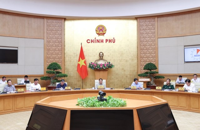 Thủ tướng chủ trì phiên họp Chính phủ chuyên đề xây dựng pháp luật tháng 8.2023 - Anh 2