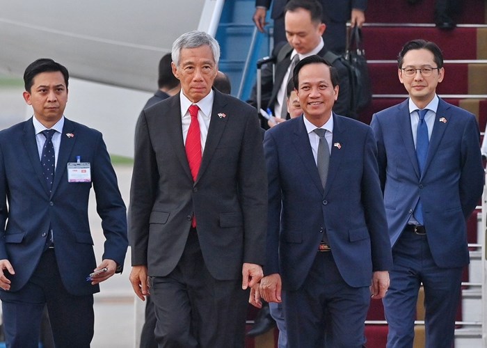 Thủ tướng Singapore thăm Việt Nam, thúc đẩy quan hệ đối tác chiến lược - Anh 1