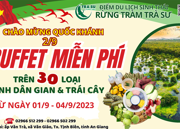 Đại tiệc buffett Trà Sư mừng Tết Độc lập - Anh 1