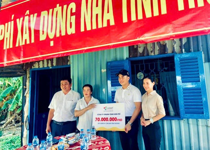 VINAMA bàn giao nhà tình thương - Anh 2