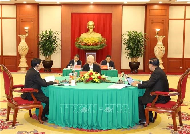 Tăng cường quan hệ hữu nghị truyền thống Việt Nam - Campuchia - Lào - Anh 1