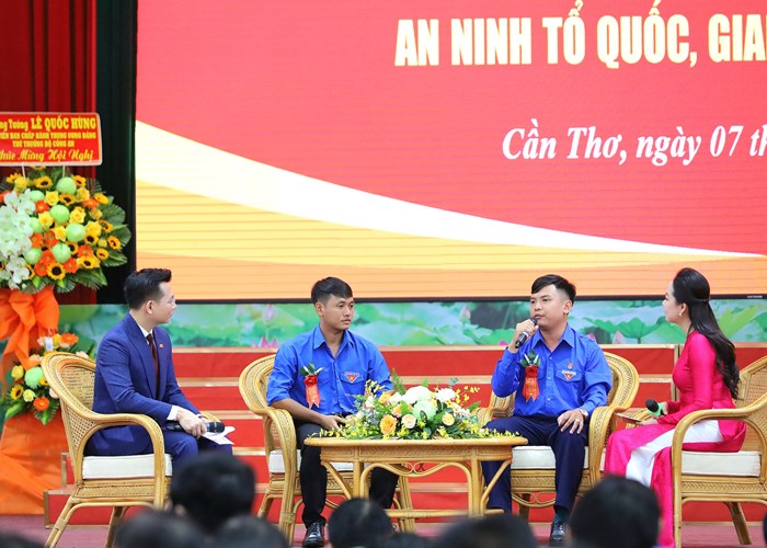 Biểu dương 64 mô hình, cán bộ, đoàn viên, thanh niên tiêu biểu trong phong trào TDBV ANTQ - Anh 2