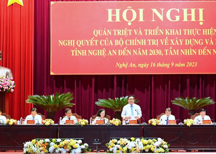 Tiếp tục hiện thực hóa lời căn dặn của Bác đối với quê hương Nghệ An trong bối cảnh mới - Anh 1