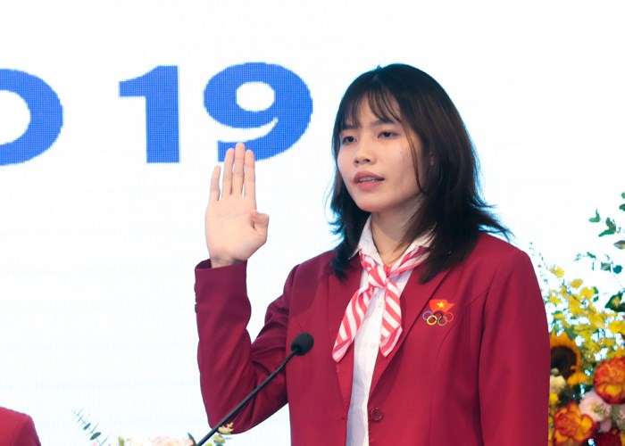 Đoàn Thể thao Việt Nam xuất quân lên đường dự Asian Games 19: Quyết tâm, nỗ lực cao nhất! - Anh 4