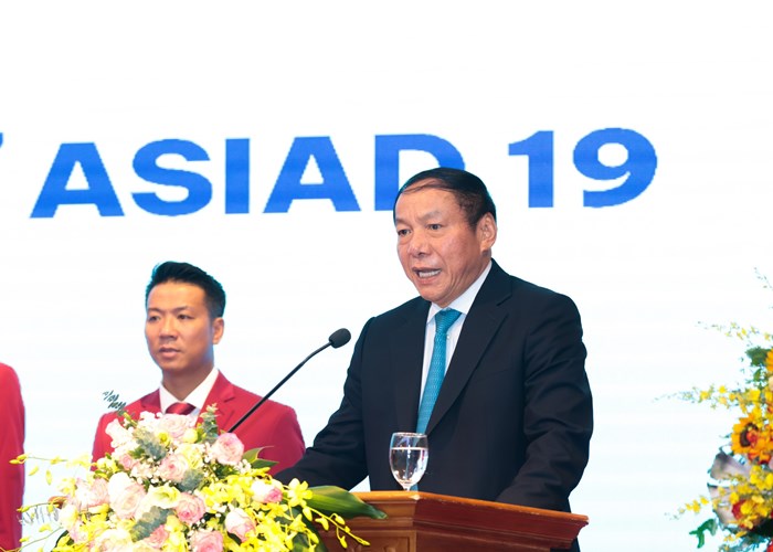 Đoàn Thể thao Việt Nam xuất quân lên đường dự Asian Games 19: Quyết tâm, nỗ lực cao nhất! - Anh 2