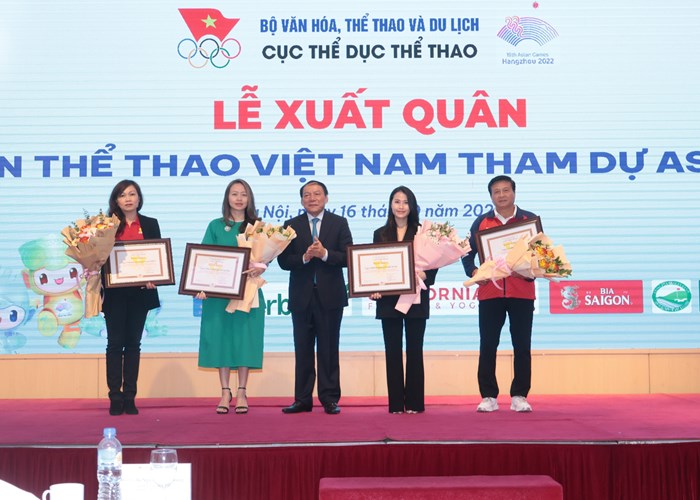 Đoàn Thể thao Việt Nam xuất quân lên đường dự Asian Games 19: Quyết tâm, nỗ lực cao nhất! - Anh 8
