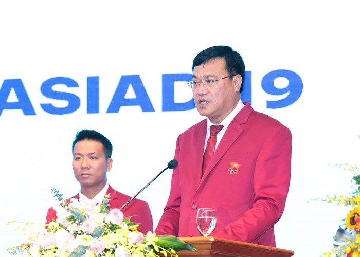 Đoàn Thể thao Việt Nam xuất quân lên đường dự Asian Games 19: Quyết tâm, nỗ lực cao nhất! - Anh 3