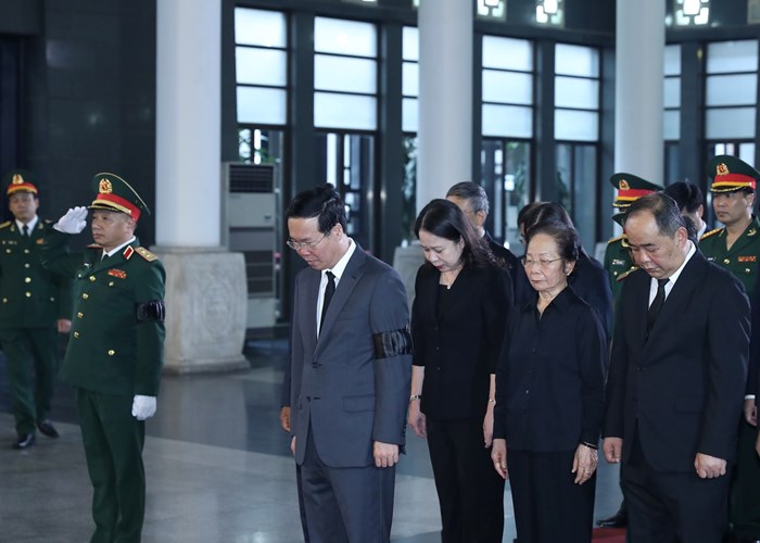 Tiễn đưa Thượng tướng Nguyễn Chí Vịnh về nơi an nghỉ cuối cùng - Anh 2