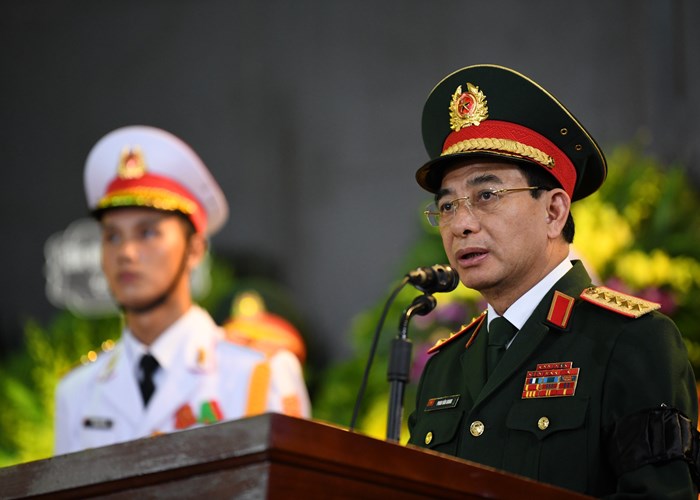 Tiễn đưa Thượng tướng Nguyễn Chí Vịnh về nơi an nghỉ cuối cùng - Anh 6