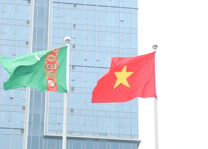 Lễ thượng cờ Đoàn Thể thao Việt Nam tại Asian Games 19 - Anh 1