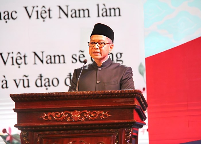 Ấn tượng đêm giao lưu văn hóa – nghệ thuật kỷ niệm 10 năm quan hệ đối tác chiến lược Việt Nam - Indonesia - Anh 4