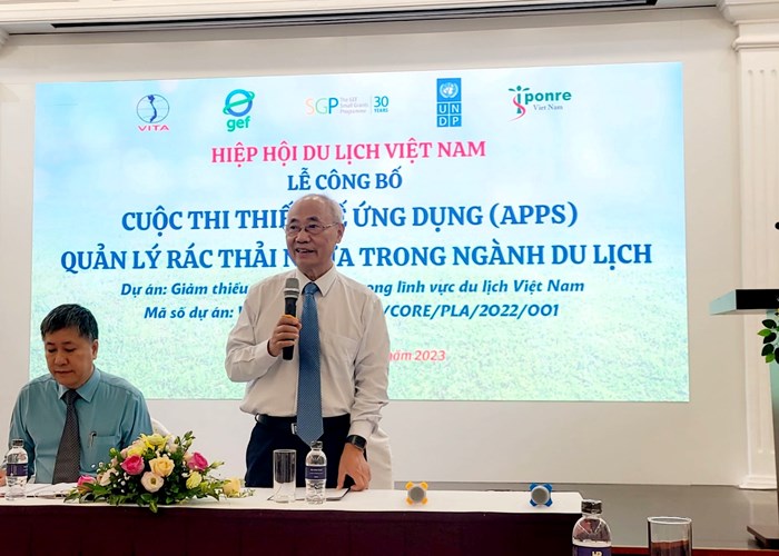 Cuộc thi thiết kế ứng dụng quản lý rác thải nhựa trong ngành Du lịch - Anh 1