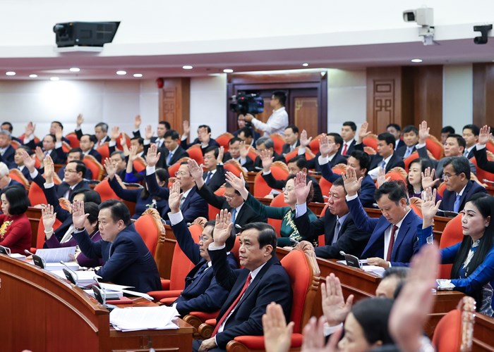Khai mạc Hội nghị lần thứ tám Ban Chấp hành Trung ương Đảng khóa XIII - Anh 3
