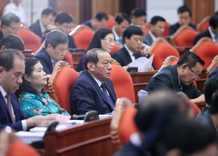 Khai mạc Hội nghị lần thứ tám Ban Chấp hành Trung ương Đảng khóa XIII - Anh 2