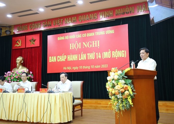 Hội nghị Ban Chấp hành Đảng bộ Khối các cơ quan Trung ương lần thứ 14 (mở rộng) - Anh 2