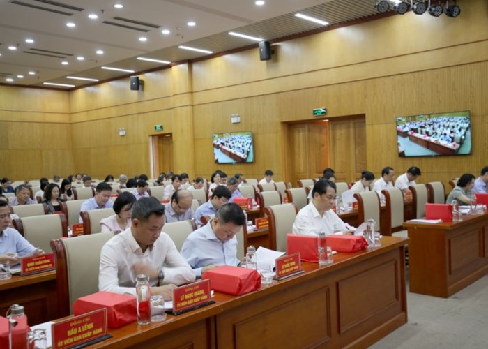 Hội nghị Ban Chấp hành Đảng bộ Khối các cơ quan Trung ương lần thứ 14 (mở rộng) - Anh 3