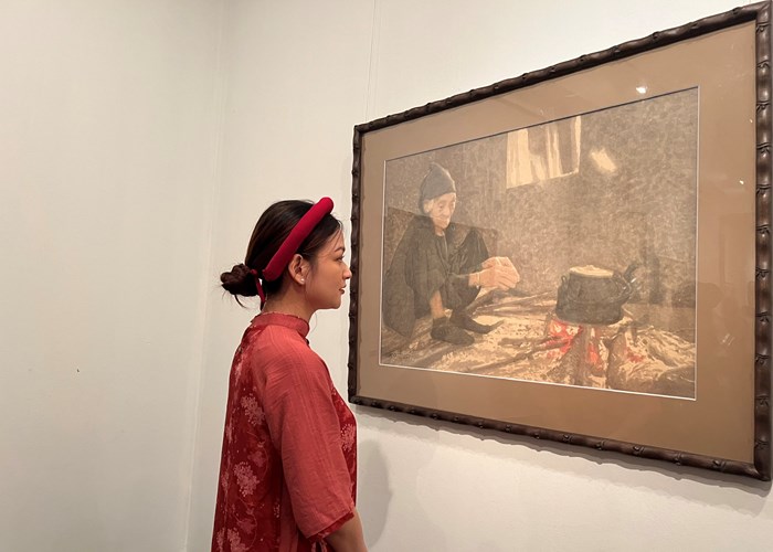 Những nét vẽ mượn Dó thả tình của họa sĩ Vũ Thái Bình - Anh 5