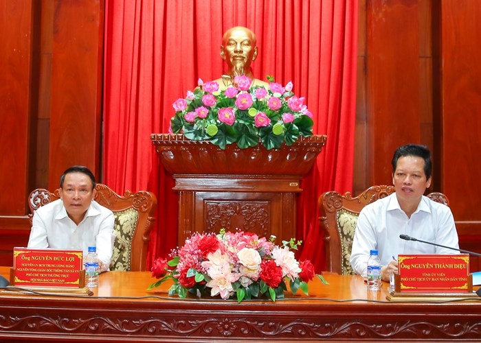 Hội Nhà báo Việt Nam luôn đồng hành cùng địa phương đề cao trách nhiệm công dân, đạo đức nghề nghiệp hội viên - Anh 1