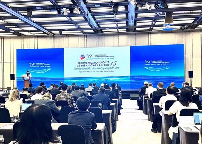 Hội thảo quốc tế về Biển Đông: “Thu hẹp vùng biển xám, mở rộng vùng biển xanh” - Anh 3