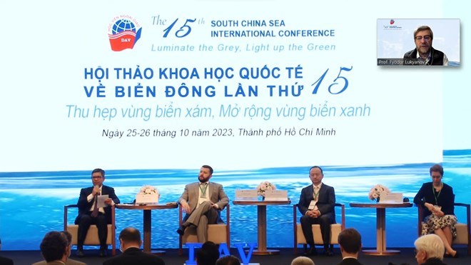 Hội thảo quốc tế về Biển Đông: “Thu hẹp vùng biển xám, mở rộng vùng biển xanh” - Anh 2