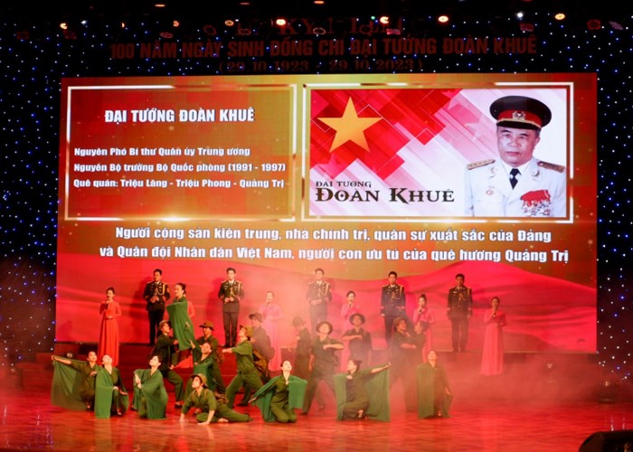 Quảng Trị: Tổ chức trọng thể Lễ kỷ niệm 100 năm ngày sinh Đại tướng Đoàn Khuê - Anh 5