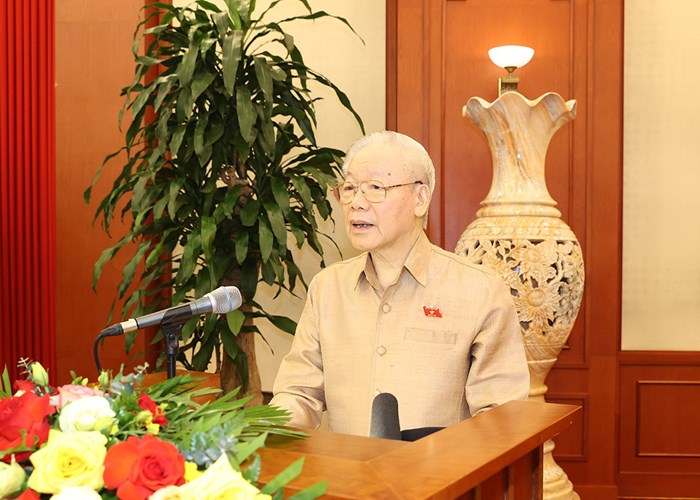 Tổng Bí thư Nguyễn Phú Trọng: Việc học tập và làm theo Bác là một nhu cầu văn hóa đầy tính nhân văn - Anh 2