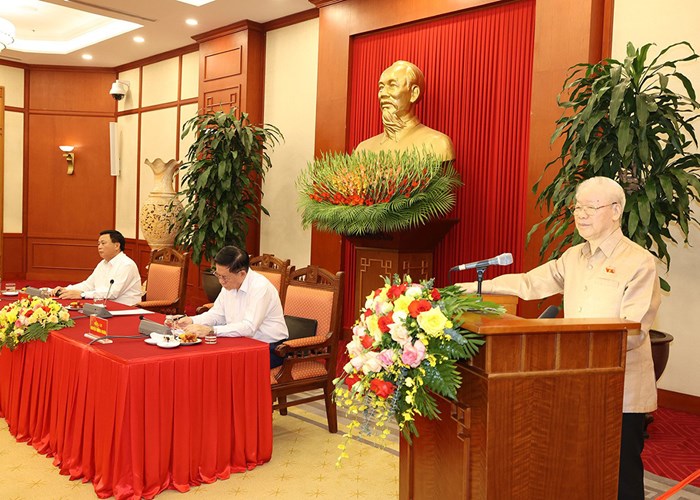 Tổng Bí thư Nguyễn Phú Trọng: Việc học tập và làm theo Bác là một nhu cầu văn hóa đầy tính nhân văn - Anh 1