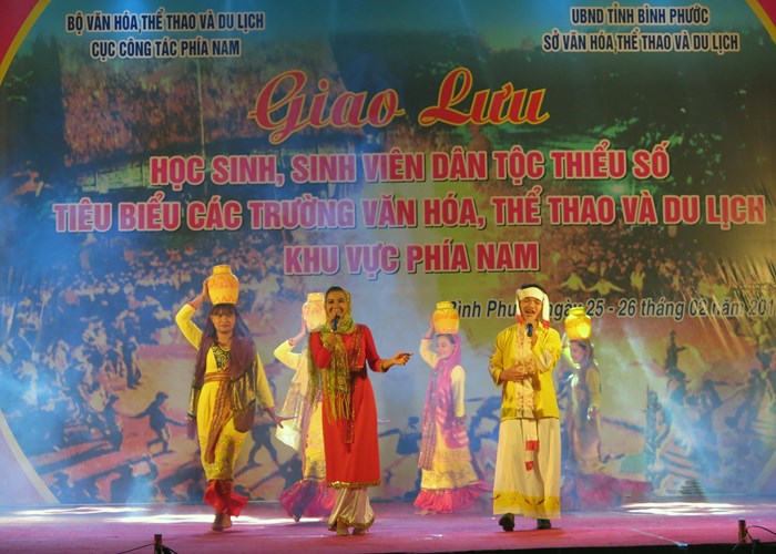 Sáng mai 3.11, khai mạc “Giao lưu HSSV dân tộc thiểu số tiêu biểu các trường VHTTDL khu vực phía Nam” - Anh 1