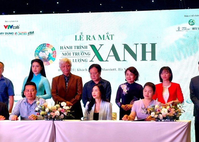 Ra mắt dự án “Hành trình xanh- môi trường xanh- năng lượng xanh” - Anh 4