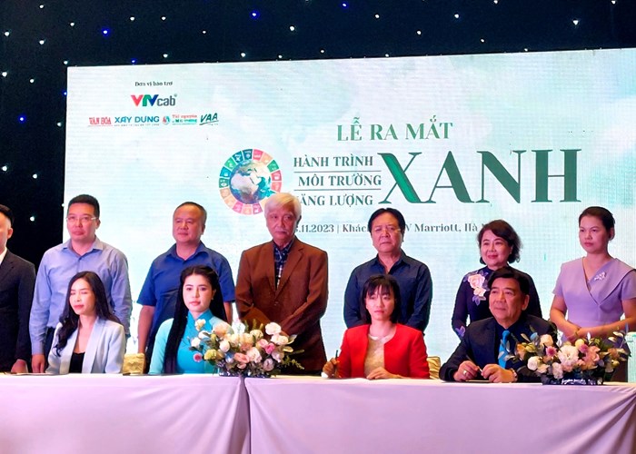 Ra mắt dự án “Hành trình xanh- môi trường xanh- năng lượng xanh” - Anh 5