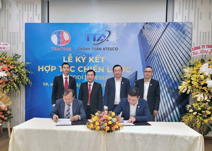 TRACODI và Thành Tuấn ATESCO ký kết hợp tác chiến lược để phát triển các dự án xây dựng – hạ tầng - Anh 1