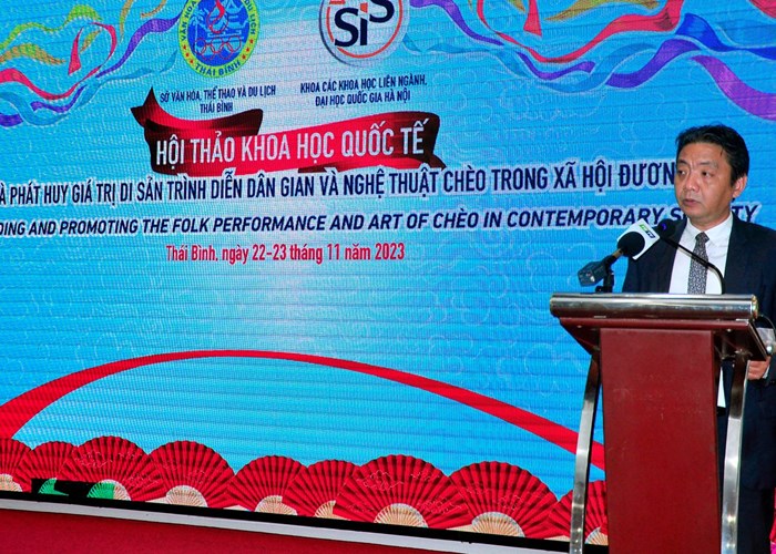 Bảo vệ và phát huy giá trị di sản trình diễn dân gian và nghệ thuật chèo - Anh 1