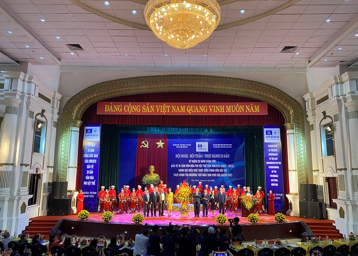 Thực hiện Công ước UNESCO về Bảo vệ di sản văn hóa phi vật thể tăng vị thế của Việt Nam - Anh 2