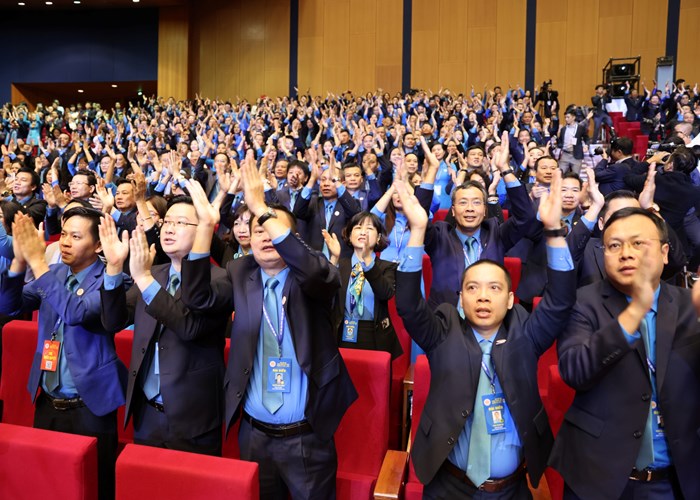 Tổng Bí thư Nguyễn Phú Trọng: Chung tay xây dựng Công đoàn Việt Nam ngày càng vững mạnh toàn diện - Anh 2