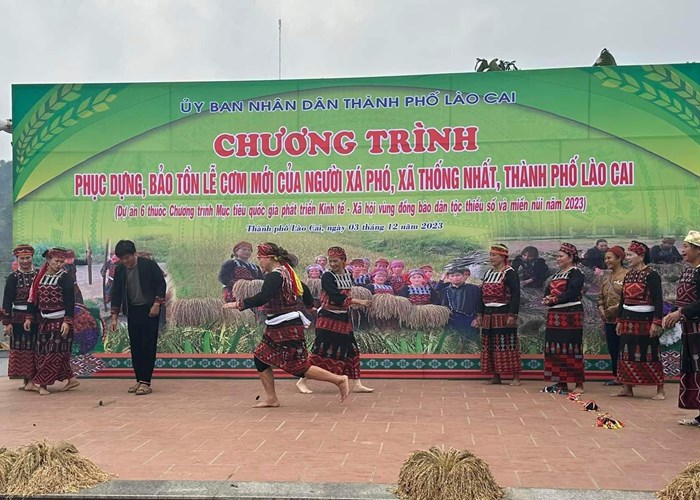Độc đáo Tết mừng cơm mới của người Xá Phó - Anh 4