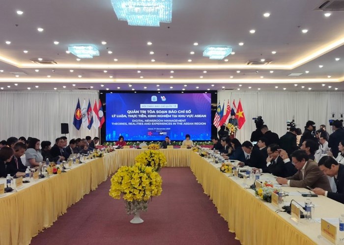 Giới báo chí ASEAN trao đổi kinh nghiệm quản trị tòa soạn số - Anh 4
