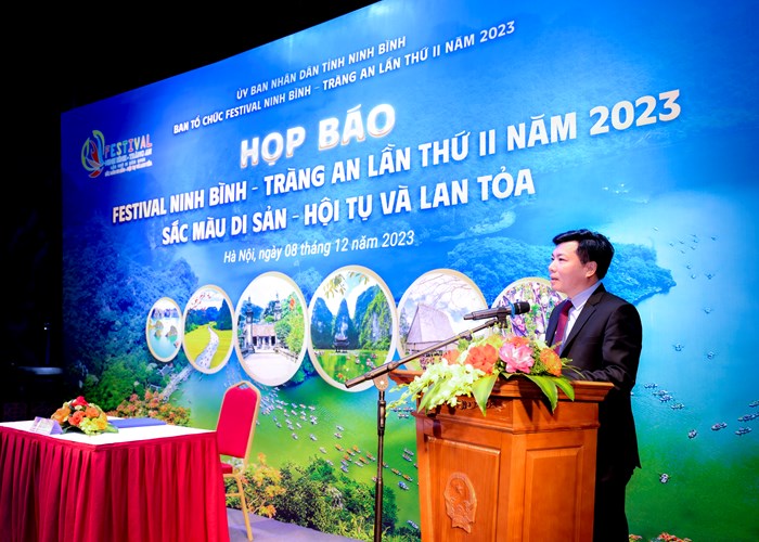 Danh thắng Tràng An lộng lẫy trong vở diễn thực cảnh, trình chiếu mapping hoành tráng - Anh 2