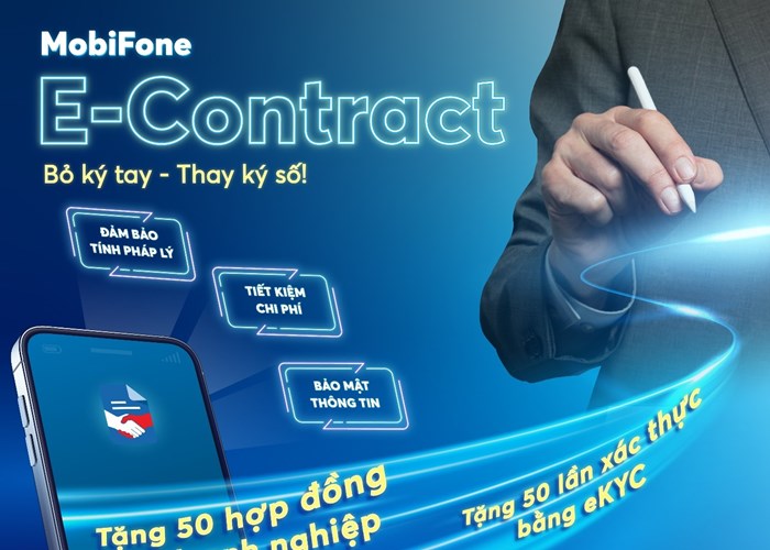 Chuyển đổi số hiệu quả cùng Hợp đồng điện tử có “tích xanh” MobiFone eContract - Anh 2