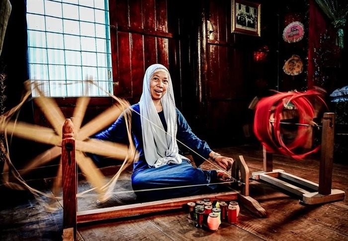 Nghi lễ vòng đời và nghề dệt thổ cẩm người Chăm là Di sản văn hoá phi vật thể quốc gia - Anh 3