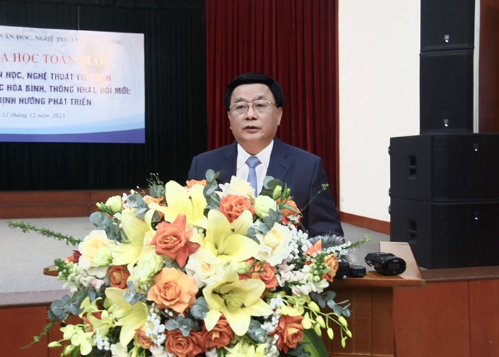 Lý luận, phê bình VHNT cần góp phần tích cực hơn nữa nhằm nâng cao nhận thức về vai trò của văn hoá, văn nghệ - Anh 1