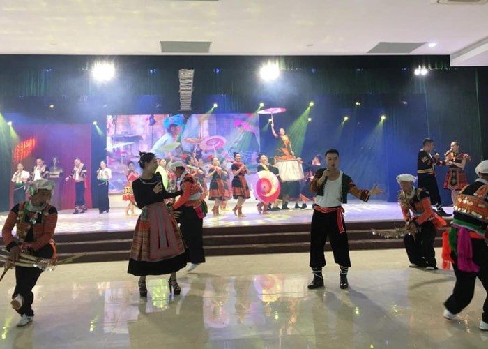 Trải nghiệm sắc màu văn hoá Điện Biên tại phố đi bộ Hà Nội - Anh 3