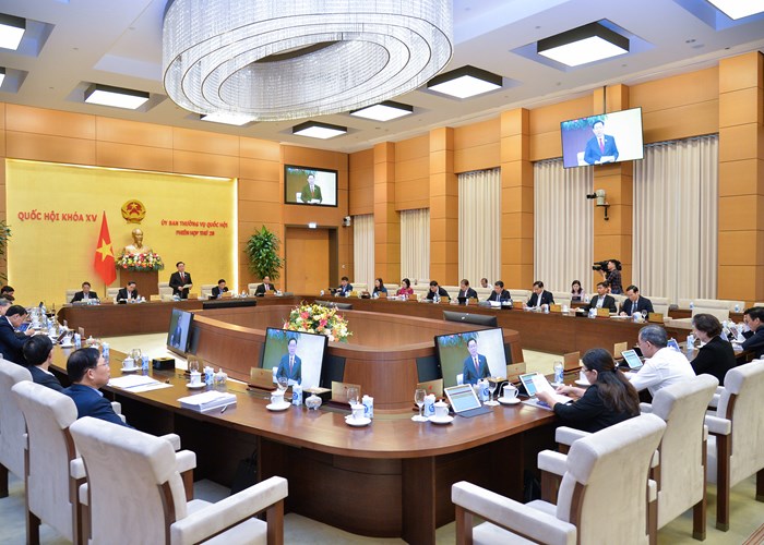 Khai mạc Phiên họp thứ 28 của Ủy ban Thường vụ Quốc hội - Anh 2