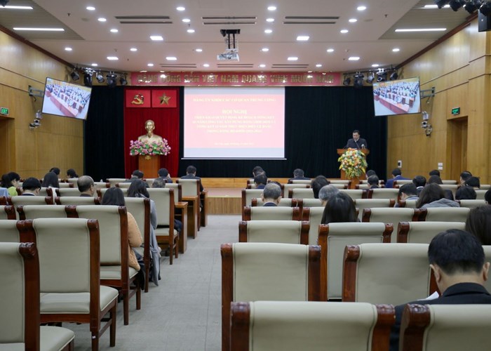 Thành lập Tiểu ban tổng kết 15 năm thi hành Điều lệ Đảng và 5 năm công tác xây dựng Đảng Khối các cơ quan Trung ương - Anh 2